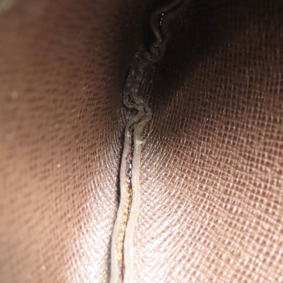 LOUIS VUITTON Brown Monogram Canvas Pochette Mini Bag - Picture 8 of 11